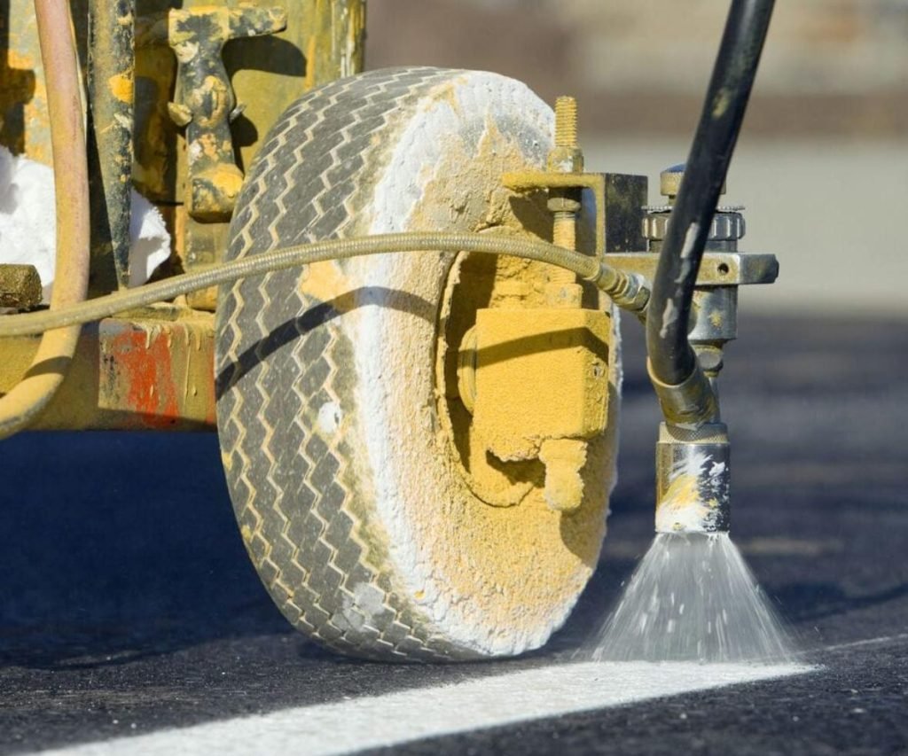 Commercial Line Painting - Blacktop Solutions
